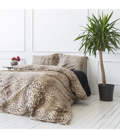 Bedding Set „Leopard“. Cotton bedding sets