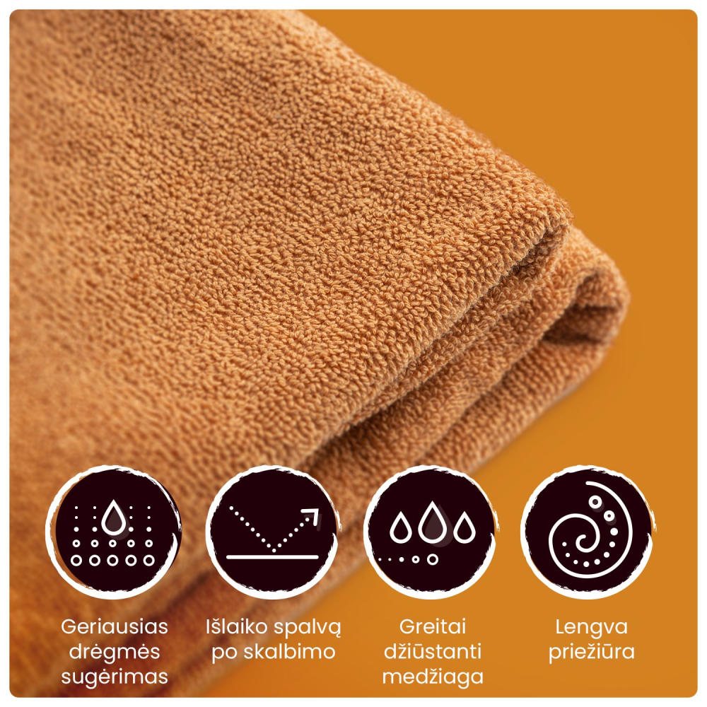 Bath towel “Orange”