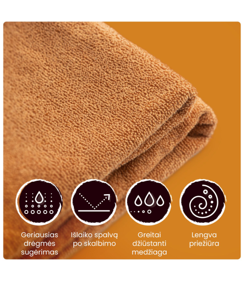 Bath towel “Orange”