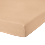 Terry fitted sheet „Tangerine“, 140x200 cm, 160x200 cm, 180x200 cm