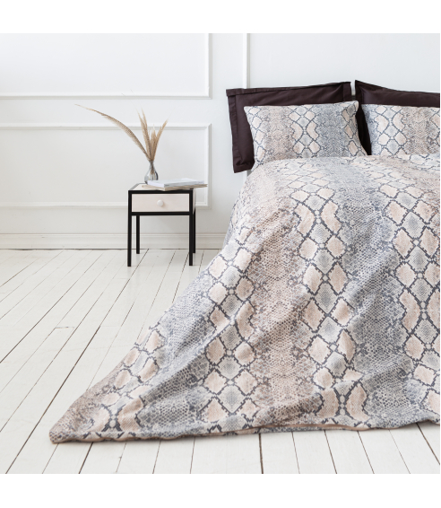 Bedding Set „Snakeskin“. Cotton bedding sets