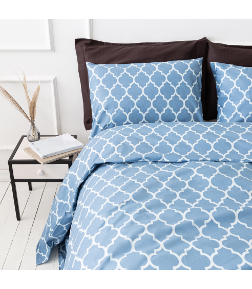 Bedding Set „Morocco blue“. Cotton bedding sets