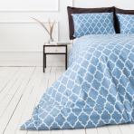 Bedding Set „Morocco blue“. Blue bedding sets, 200x220 cm