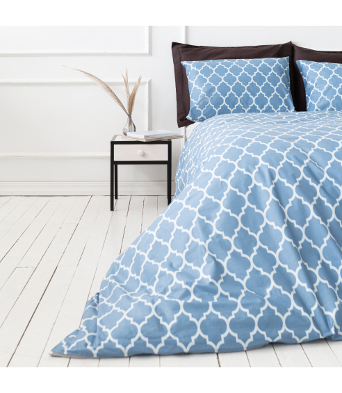 Bedding Set „Morocco blue“. Cotton bedding sets