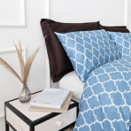 Bedding Set „Morocco blue“. Blue bedding sets, 200x220 cm