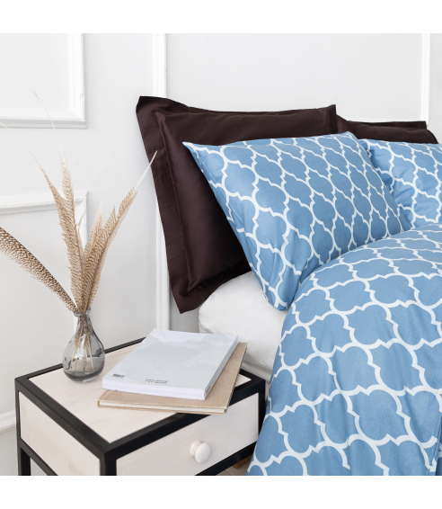 Bedding Set „Morocco blue“. Cotton bedding sets