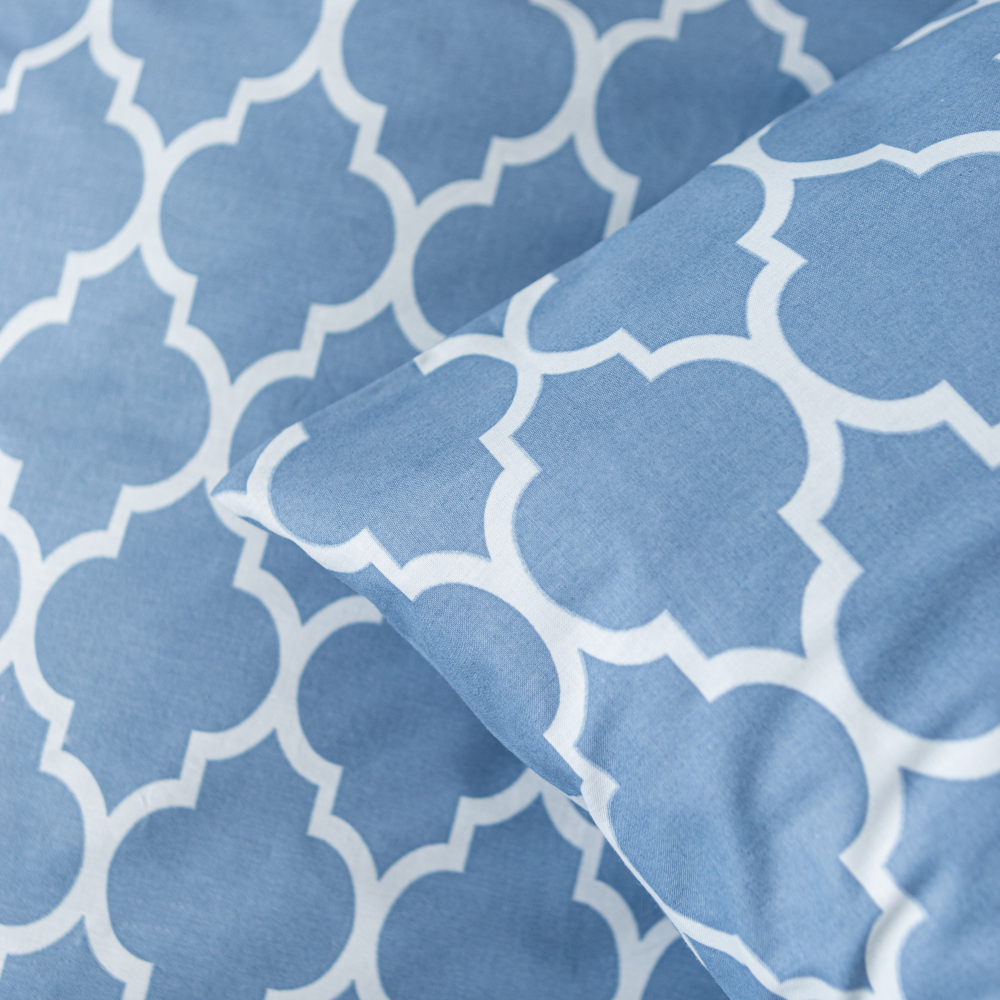 Bedding Set „Morocco blue“. Blue bedding sets, 200x220 cm