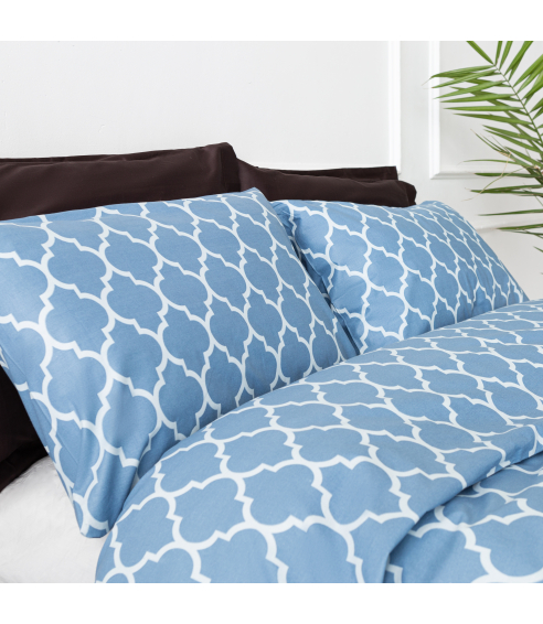 Bedding Set „Morocco blue“. Cotton bedding sets