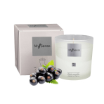 Scented candle „Musc cassis“. Home fragrances