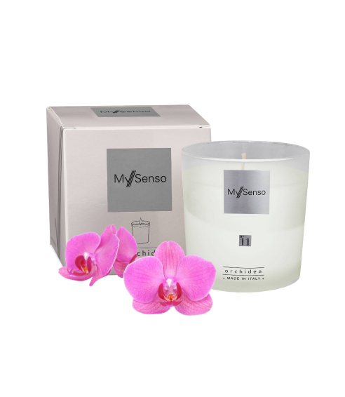 Scented candle “Orchidea”. Home fragrances