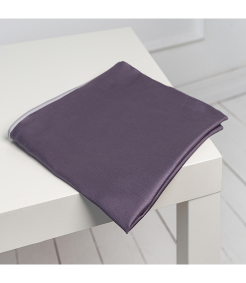 Decorative satin pillow covers “Mauve” – 2 pieces.. Pillowcases 40x40
