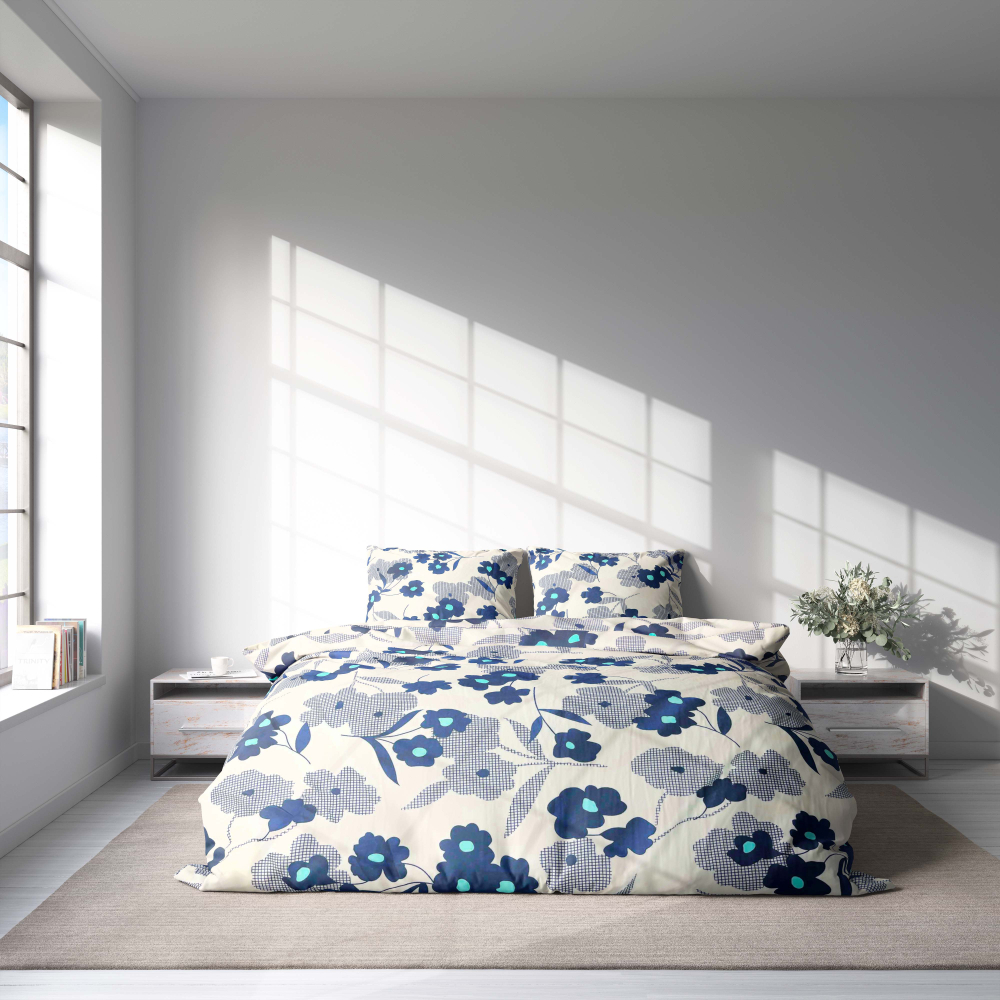 Bedding Set „Prime“. Bedding sets with plants, 140x200 cm, 200x220 cm