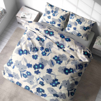 Bedding Set „Prime“. Bedding sets with plants, 140x200 cm, 200x220 cm