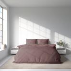 Bedding Set „Bubble“. Bedding sets 200x200, 140x200 cm, 150x200 cm, 160x200 cm, 180x200 cm, 200x200 cm, 200x220 cm. Classic design bedding in brown tones