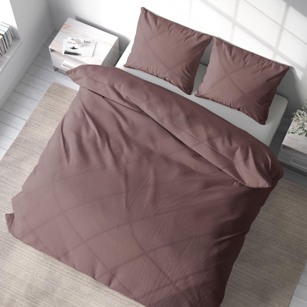 Bedding Set „Bubble“. Bedding sets 200x200, 140x200 cm, 150x200 cm, 160x200 cm, 180x200 cm, 200x200 cm, 200x220 cm. Brown bedding for a cozy and calm bedroom