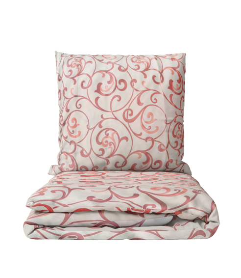 Premium Sateen Bedding Set „Curls“. Satin bedding sets