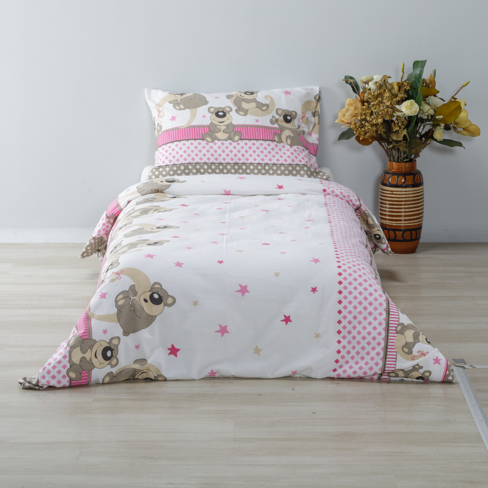 Children’s Bedding Set „Bear“. Kids bedding, 140x200 cm