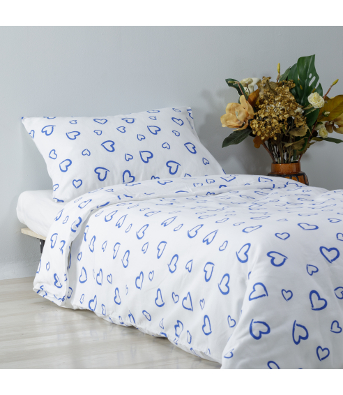 Children’s Bedding Set „Blue love“. Kids bedding