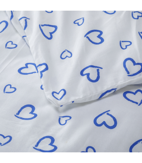 Children’s Bedding Set „Blue love“. Kids bedding