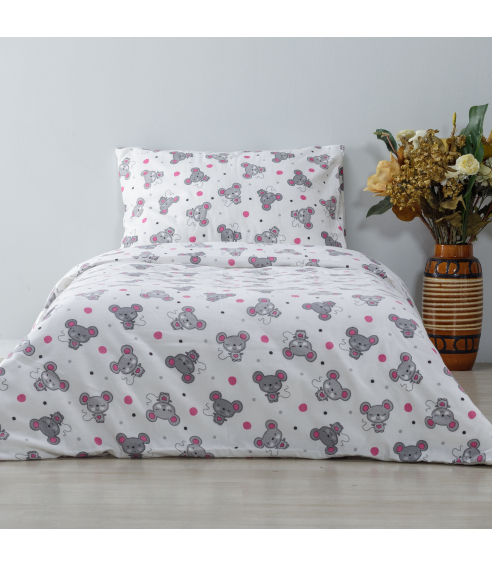 Children’s Bedding Set „Mousy“. Kids bedding
