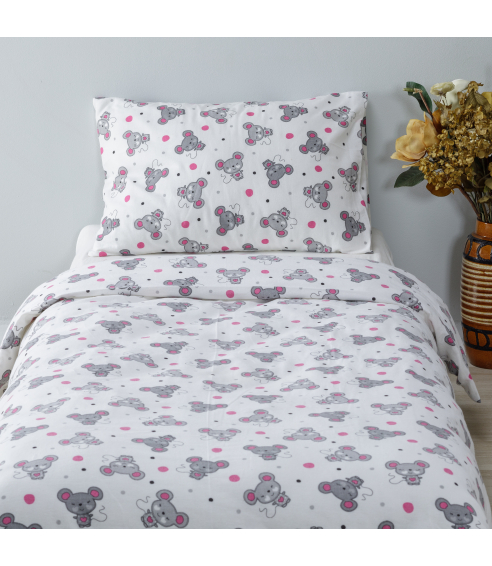 Children’s Bedding Set „Mousy“. Kids bedding