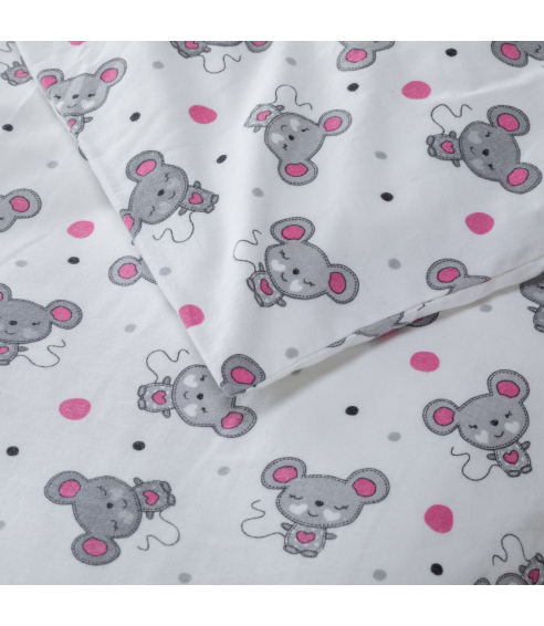 Children’s Bedding Set „Mousy“. Kids bedding