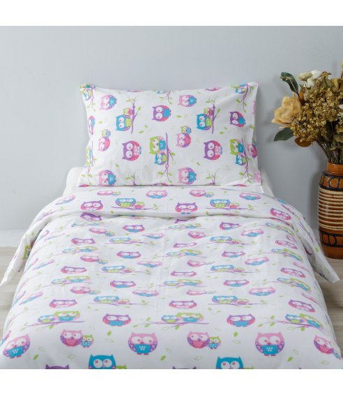 Children’s Bedding Set  „Owl“. Baby bedding