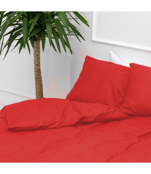 Bedding Set „Classic raspberry“. Cotton bedding sets
