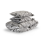 Bedding Set „Zebra“. Bedding sets 135x200, 140x200 cm, 200x220 cm. Black and white bedding set with an abstract striped pattern.