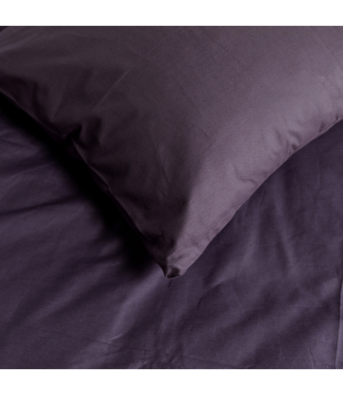 Bedding Set „Classic dark purple“. Cotton bedding sets