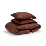 Bedding Set „Classic rust“. Cotton bedding sets, 140x200 cm