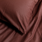 Bedding Set „Classic rust“. Cotton bedding sets, 140x200 cm
