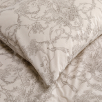 Bedding Set „Toile de Jouy grey“. Patterned bedding sets, 140x200 cm, 160x200 cm