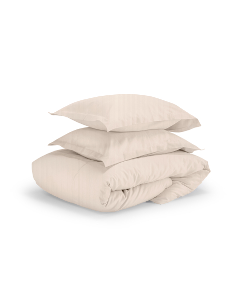Premium Sateen Bedding Set „Cornsilk“. Satin bedding sets