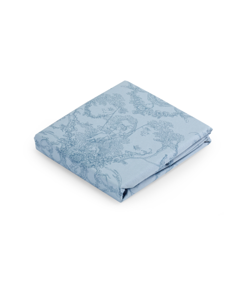 Bedding Set „Toile de Jouy blue“. Cotton bedding sets