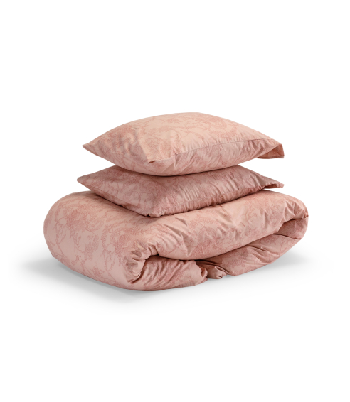 Bedding Set „Toile de Jouy caffe“. Cotton bedding sets