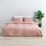 Bedding Set „Toile de Jouy caffe“. Cotton bedding sets, 140x200 cm, 200x220 cm