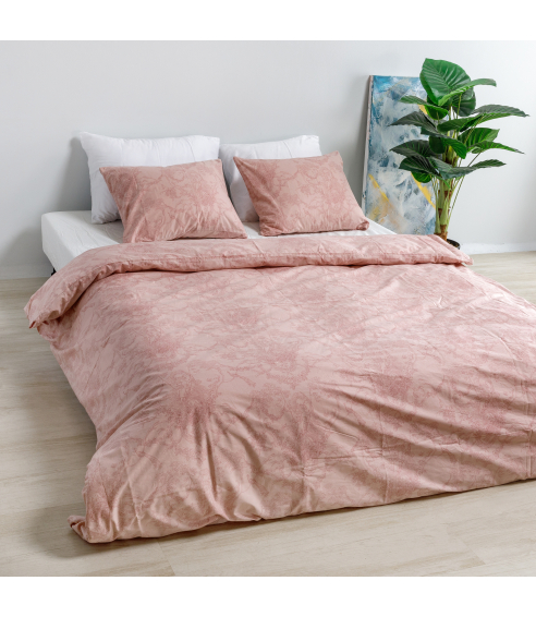 Bedding Set „Toile de Jouy caffe“. Cotton bedding sets