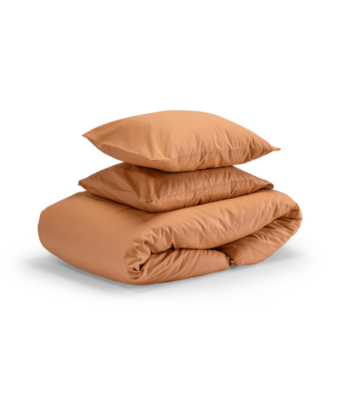 Beddgin Set „Classic orange“. Cotton bedding sets