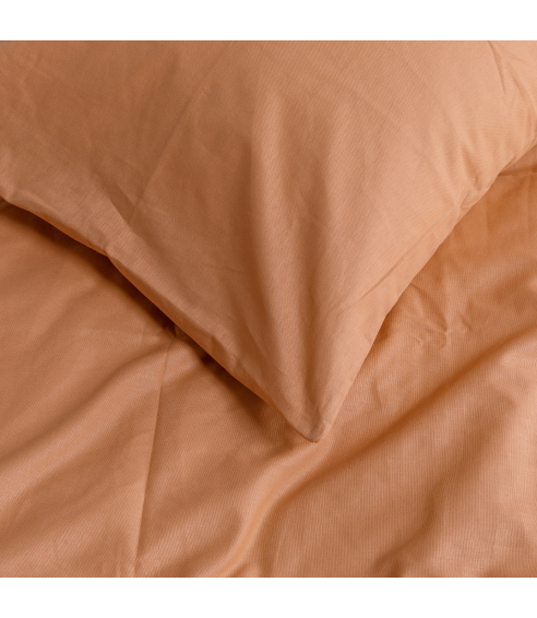 Beddgin Set „Classic orange“. Cotton bedding sets