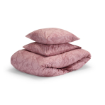 Bedding Set „Toile de Jouy red“. Bedding sets with plants, 200x200 cm