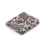 Premium Sateen Bedding Set „Burgundy“. Patterned bedding sets, 160x200 cm