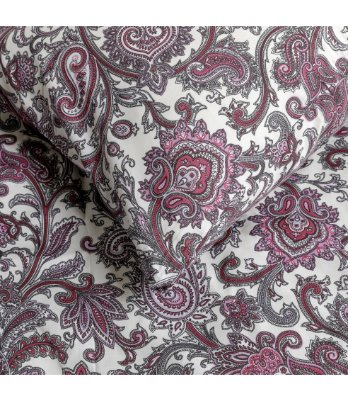 Premium Sateen Bedding Set „Burgundy“. Satin bedding sets