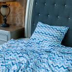 Bedding Set „Zigzag“. Kids bedding, 140x200 cm