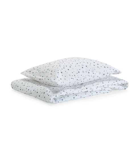 Bedding Set „Ad astra blue“. Cotton bedding sets