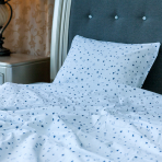 Bedding Set „Ad astra blue“. Kids bedding, 140x200 cm