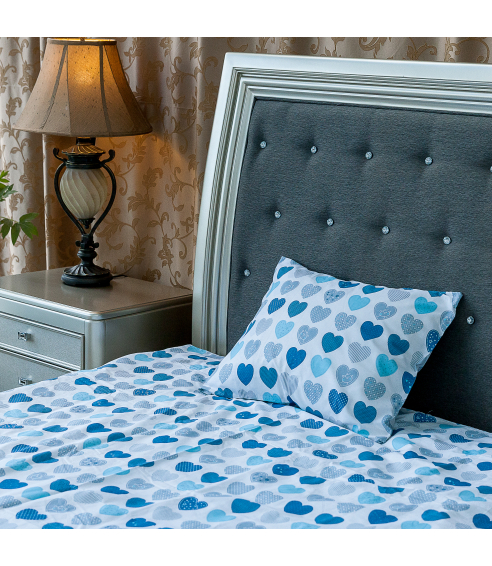 Bedding Set „Hearts“. Cotton bedding sets