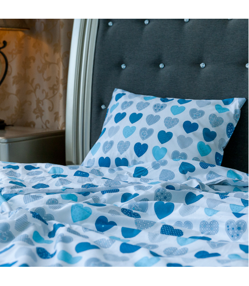 Bedding Set „Hearts“. Cotton bedding sets