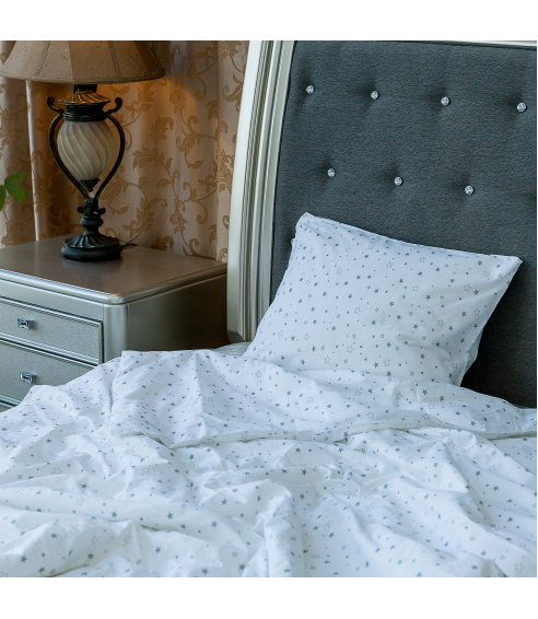 Bedding Set „Ad astra grey“. Cotton bedding sets