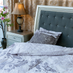 Bedding Set „Bonsai“. Cotton bedding sets, 140x200 cm